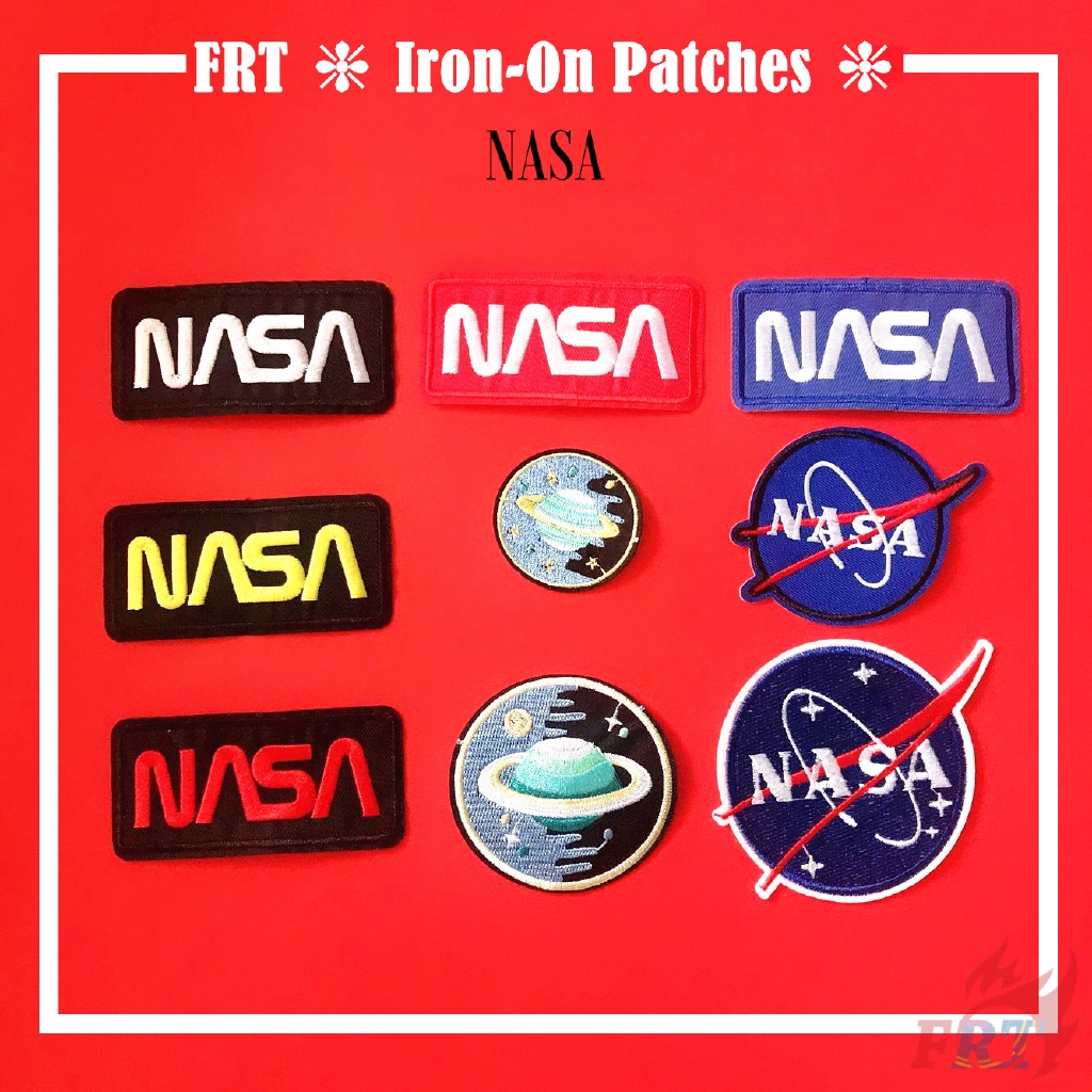 แผ่นผ้า diy nasa & space สําหรับเย็บปักตกแต่งเสื้อผ้า 1 ชิ้น (nasa - series 13)