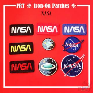 แผ่นผ้า diy nasa &amp; space สําหรับเย็บปักตกแต่งเสื้อผ้า 1 ชิ้น (nasa - series 13)