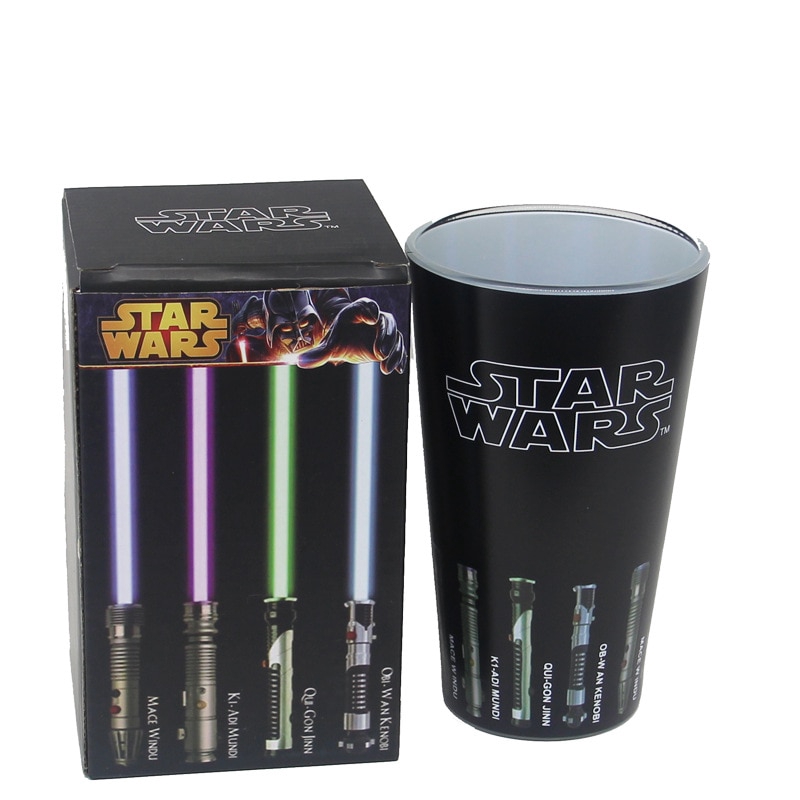 Star Wars Lightsaber Heat Reveal Glass Mug Color Change Creative Coffee ...