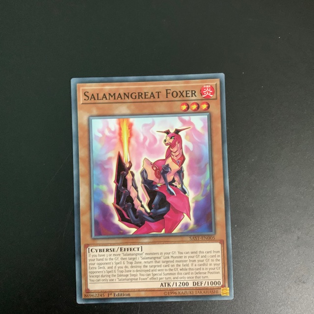 การ์ด Yugioh: salamangreat foxer