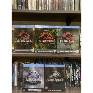 Jurassic Collection ครบ 5 ภาค กล่องเหล็ก Blu-ray แผ่นแท้ น่าสะสม