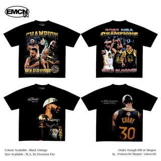 T-shirt  เสื้อยืด NBA Champion and Finals MVP ปี 2022S-5XL