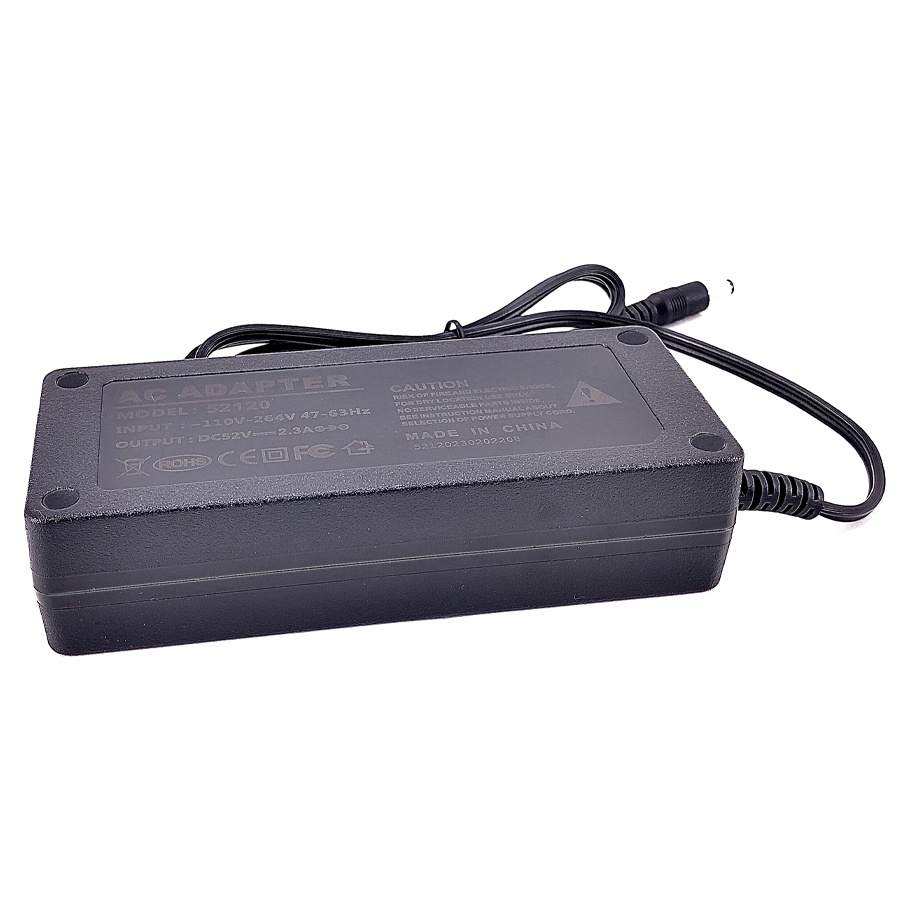 Power Adapter ⚡️ 52V/2.3A (120W) ช่องเสียบ 5.5*2.5 mm