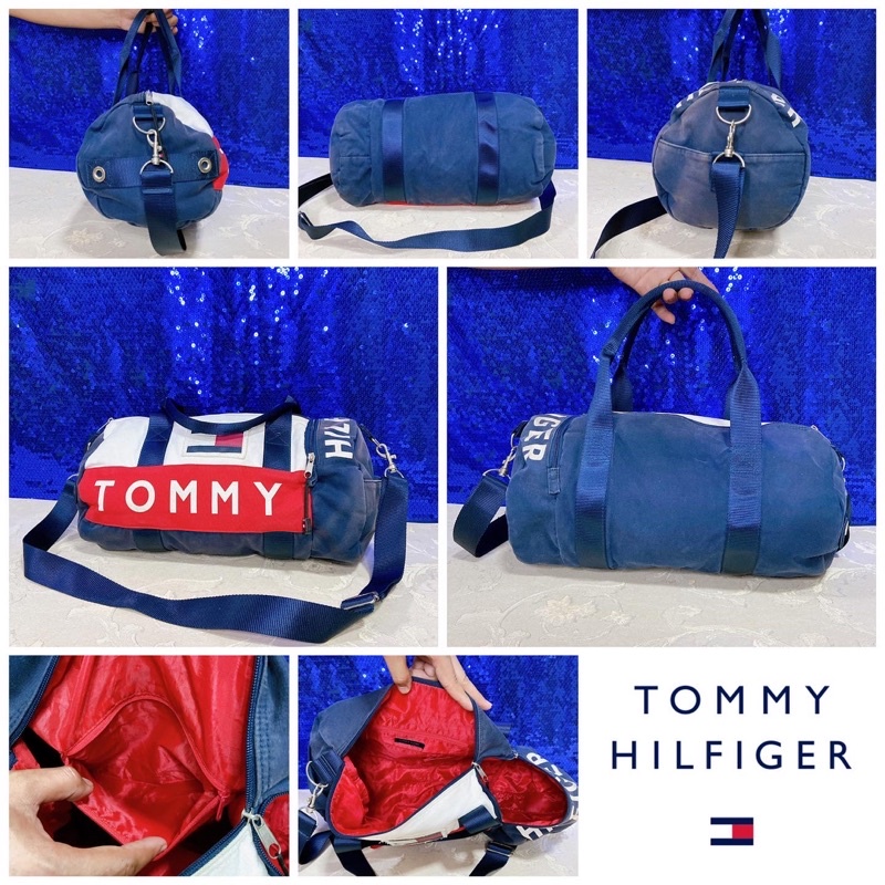 👝 TOMMY HILFIGER Travel Gym Mini Duffle Bag แท้💯 Shopee Thailand