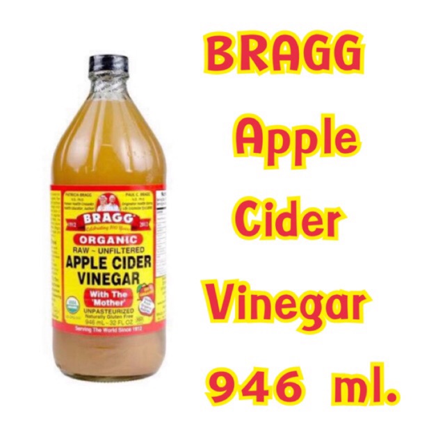 Bragg Apple Cider Vinegar 946ml Green Grocer Thaipick