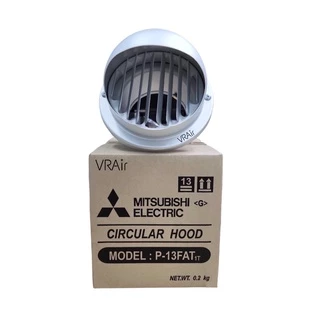MITSUBISHI ฝาครอบท่อพัดลมระบายอากาศ รุ่น P-20CVPT ขนาด 8 นิ้ว ของแท้
