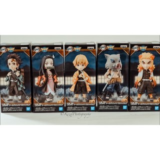 โมเดลดาบพิฆาตอสูร WCF ของแท้ ครบชุด 5 กล่อง โมเดลไยบะ ของแท้ 💯% WCF DEMON SLAYER KIMETSU NO YAIBA BANPRESTO FIGURES