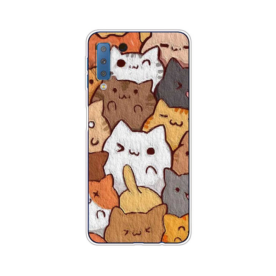 Samsung Galaxy a7 2015 a7 2016 a7 2017 a7 2018 เคส TPU นิ่ม ซิลิโคน ป้องกัน เคสโทรศัพท์ - รูปที่ 5