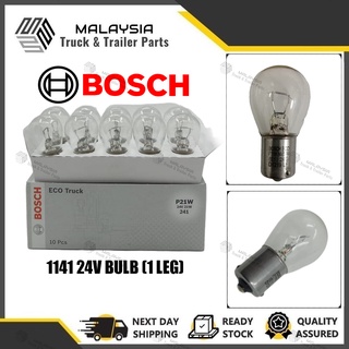 Bosch 1141 หลอดไฟ 24V (1 ขา) 1 กล่อง = 10 ชิ้น