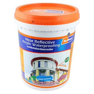 ACRYLIC ROOF SEAL BESBOND SUNBLOCK 20KG อะคริลิกกันซึม BESBOND SUNBLOCK 20 กิโลกรัม วัสดุกันซึม เคมีภัณฑ์ก่อสร้าง วัสดุก