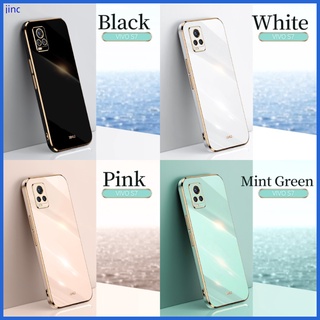 เคส VIVO Y21 V20 Y33S V21 SE Pro case เคสโทรศัพท์ซิลิโคนเคลือบด้วยไฟฟ้าสุดหรู