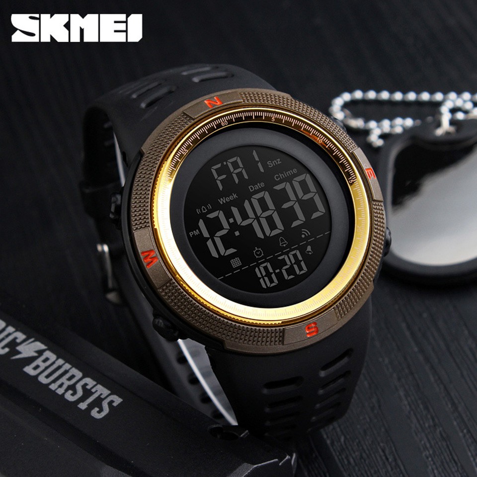 UCOBUY พร้อมส่ง SKMEI นาฬิกาข้อมือผู้ชาย นาฬิกาผู้ชาย นาฬิกา ของแท้ 100% รุ่น SK-1251 สไตล์สปอร์ต
