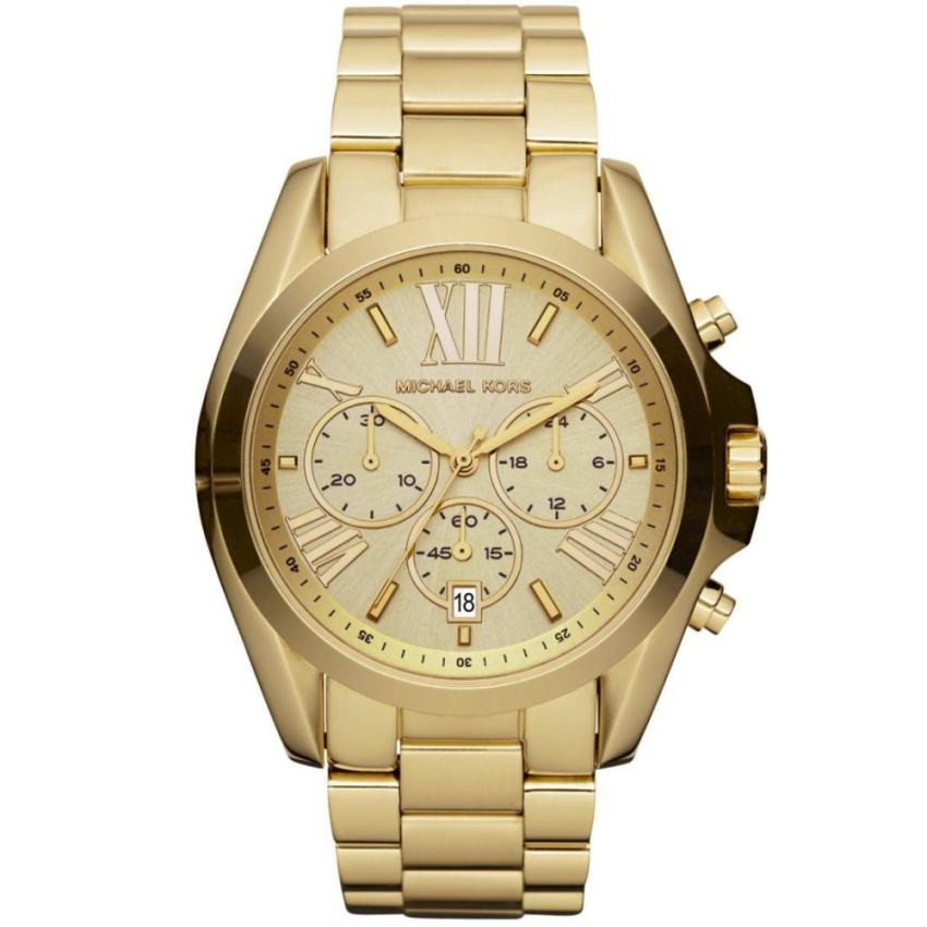 Michael Kors นาฬิกาข้อมือผู้หญิง Bradshaw Gold รุ่น MK5605 (สีทอง)