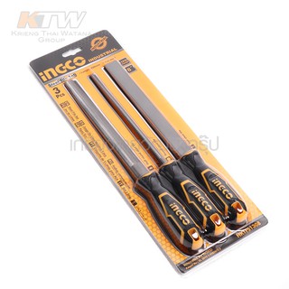 Ingco HKTFS1308 ชุดตะไบ 8 นิ้ว 3 ชิ้น (สินค้าพร้อมจัดส่งทันที) การันตี คุณภาพอย่างดี ( I121-HKTFS1308 )