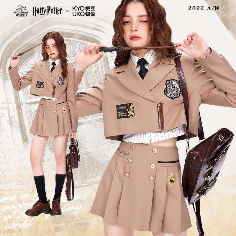 KYOUKO Harry Potter jk uniform short blazer suit cropped top เบลาเซอร์ ...