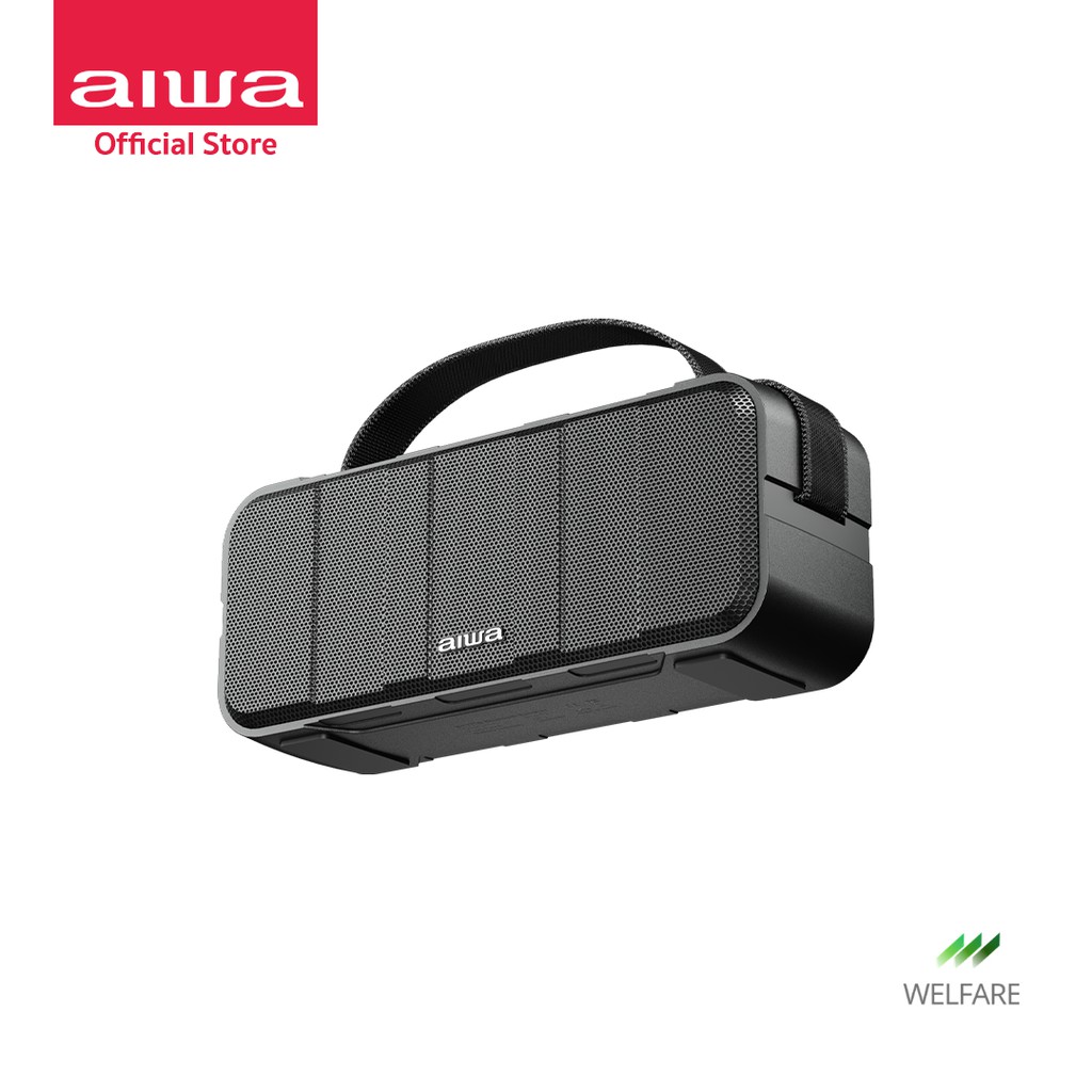 AIWA Katana X Mini Bluetooth Speaker ลำโพงบลูทูธพกพามินิ กันน้ำระดับ IPX5 cU7I