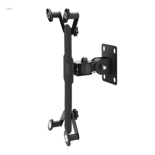 Chua Adjustable Metal Phone Tablet Holder Stand Wall Mount Bracket Anti-slip Foldable