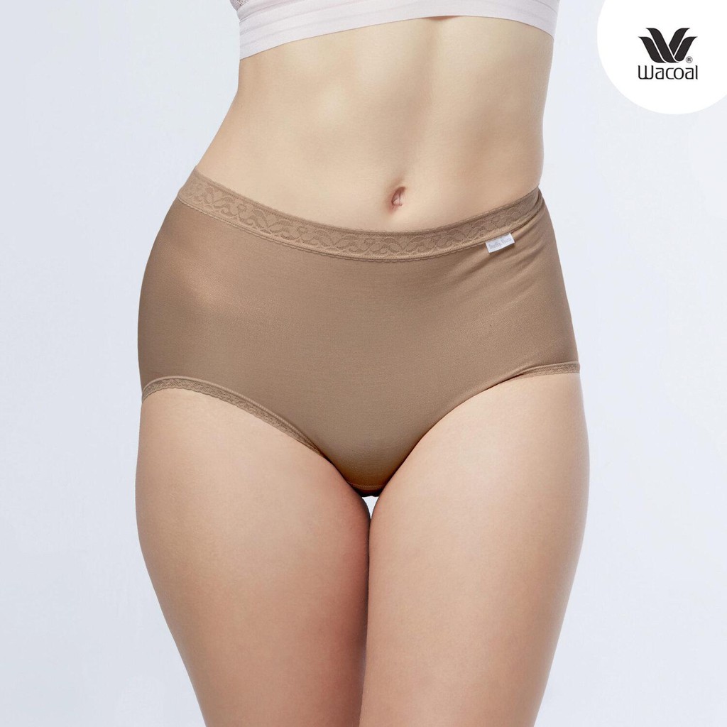 Wacoal Short Panty กางเกงในแบบเต็มตัว สีโอวัลติน (OT) (1 ชิ้น) กางเกงชั้นใน กางเกงใน หญิง Short เต็มตัว รุ่น WU4687