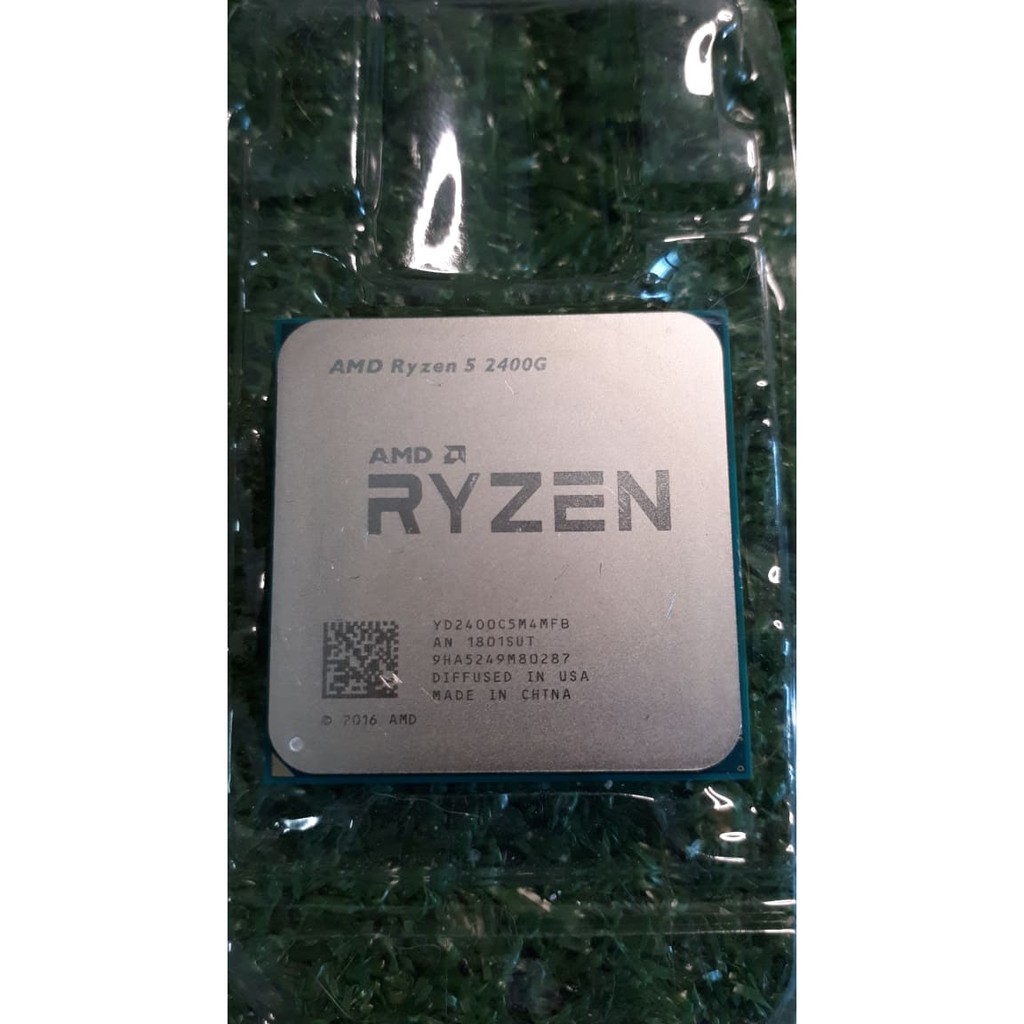 CPU (ซีพียู) AM4 AMD RYZEN 5 2400G 3.6 GHz