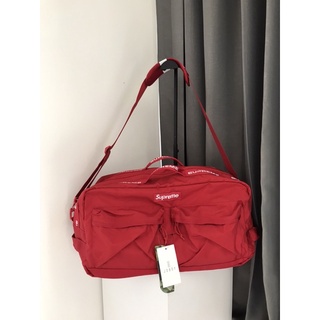 🔥สินค้าพร้อมส่ง🔥 JDBOY - SUPREME DUFFLE BAG กระเป๋าสุพรีม กระเป๋าเดินทาง ผู้ชาย ของแท้💯 FW22