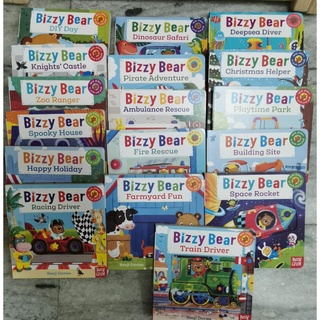 ❗ยกเซต17 เล่ม สุดคุ้ม❗ Bizzy bear บอร์ด​บุค​มี​ลูกเล่น​สุดน่ารัก