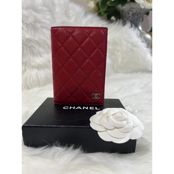 Chanel passport holder holo21 แท้💯 มือ2