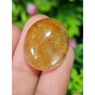 ไหมทอง ควอตซ์ Golden Rutilated Quartz 41.11 กะรัต Cts.