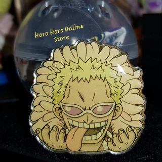 💗 กาชาปอง โดฟลามิงโก้ วันพีช พร้อมไข่และใบปิด 💗 Gachapong Doflamingo pin Collectable 💗