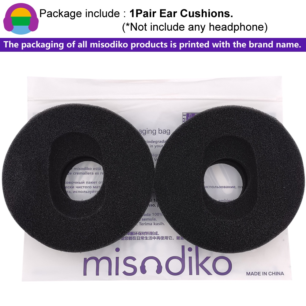 Misodiko แผ่นโฟมครอบหูฟัง แบบเปลี่ยน สําหรับ Grado GS1000i GS1000e GS2000e PS1000 PS1000e - รูปที่ 6