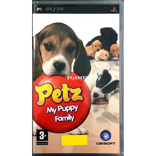 PSP Petz My Puppy Family แผ่นเกม ของแท้ มือ1 มือหนึ่ง ของใหม่ ในซีล แผ่นเกมส์