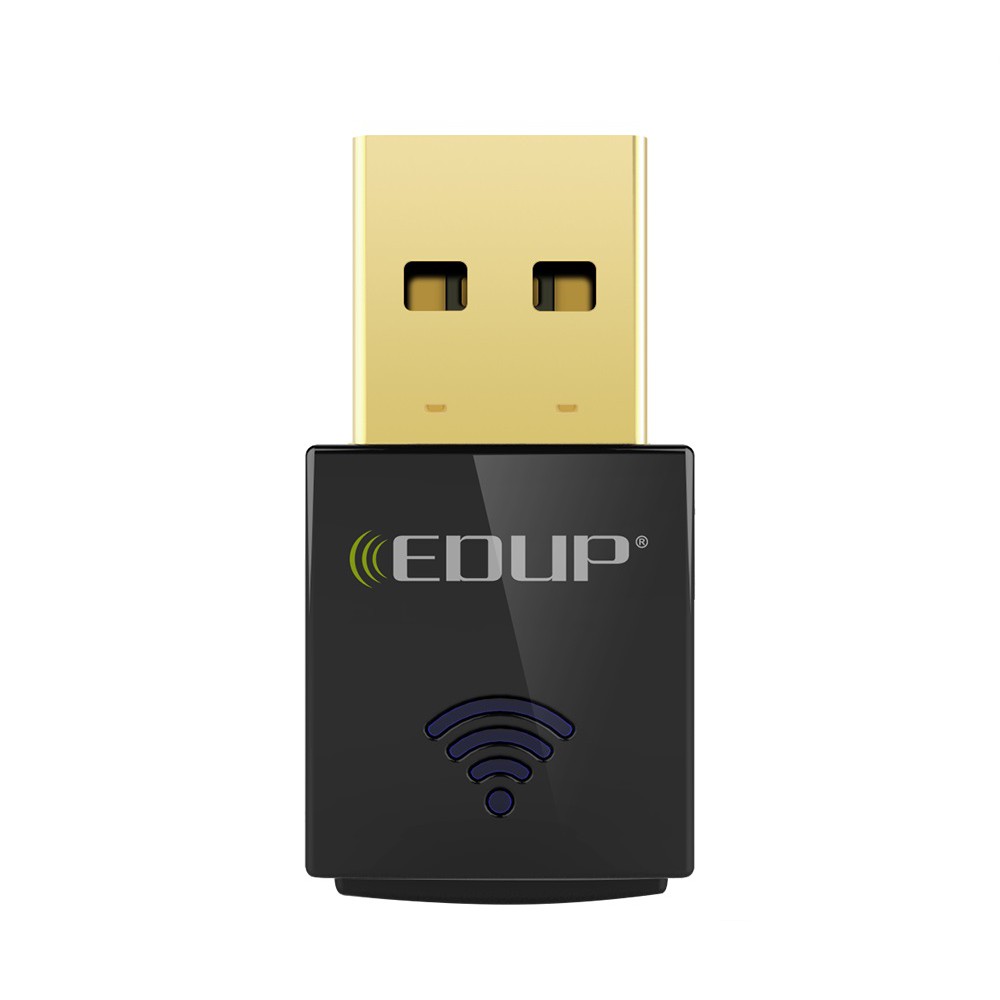 Edup Ep Ac1619 5ghz Usb Wifi Adapter 600mbps 80211ac Wifi Receiver Dual Band Black Shopee 3384