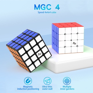 [Picube] Yj MGC รูบิคปริศนา 4x4 Speed Magic Cube Cubo Magico ของเล่นเพื่อการศึกษา สําหรับเด็ก ของขวัญ ไร้สติกเกอร์ YongJun MGC 4*4*4