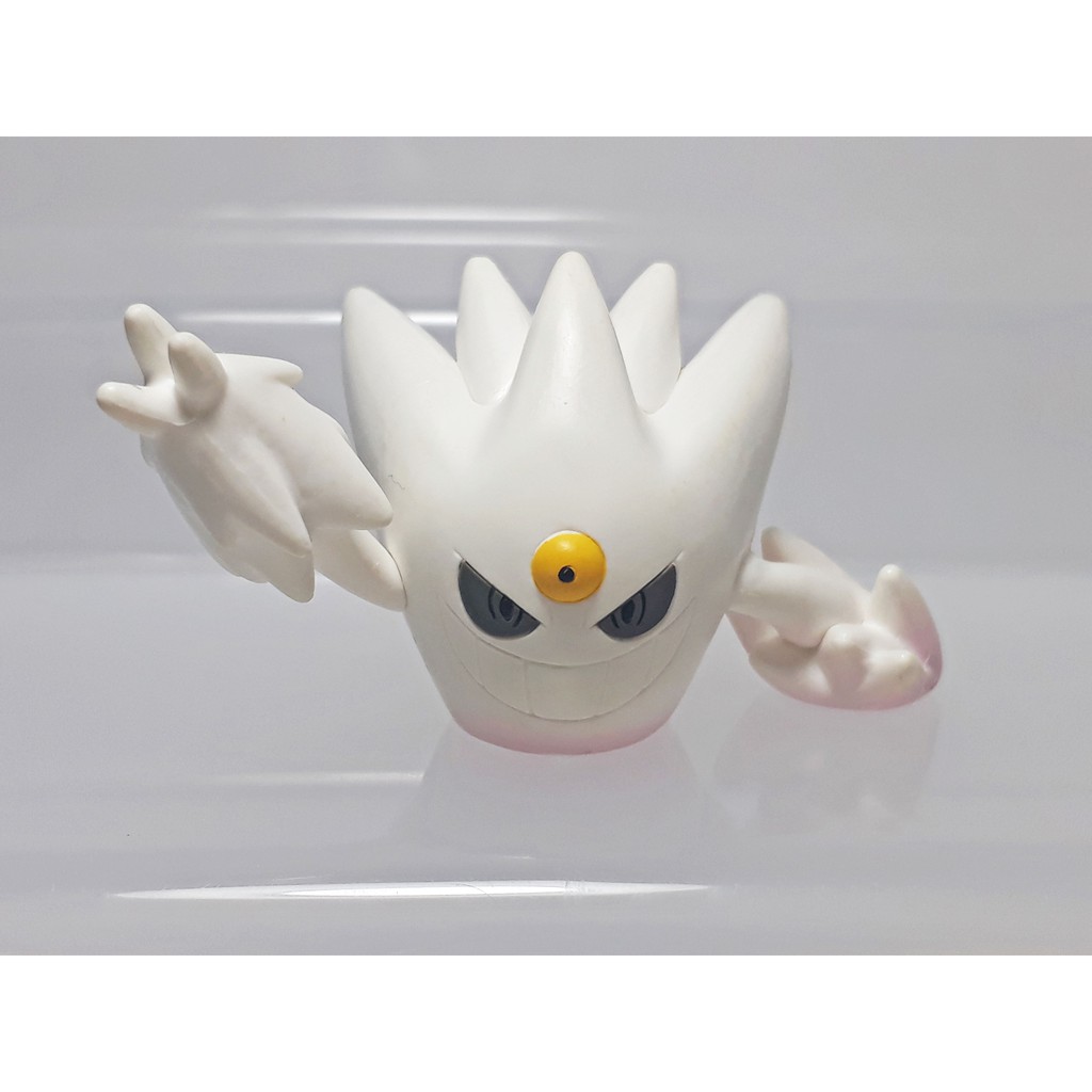 ฟิกเกอร์ โมเดล โปเกมอน เมก้าเก็งกา สีแตกต่าง ของแท้ สูง 1.4 นิ้ว Shiny Mega Gengar Pokemon Figure Ta