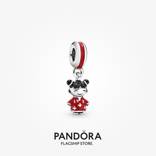 Pandora จี้ตุ๊กตาจีน DIY อุปกรณ์เสริม สําหรับของขวัญวันเกิดผู้หญิง p825