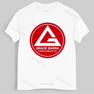 เสื้อยืด พิมพ์ลาย Gracie Barra Carlos GR brazilian jiu jitsu แฟชั่นฤดูร้อน สําหรับผู้ชาย และผู้หญิง วัยรุ่นสามารถปรับแต่