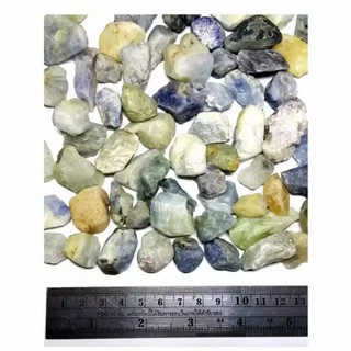 Sapphire ขนาดน้ำหนักรวม 500 g. ( 0.5 Kg. ) เป็นอัญมณีชนิด ไพลิน แซฟไฟร์ ของแท้จากประเทศพม่า 100%