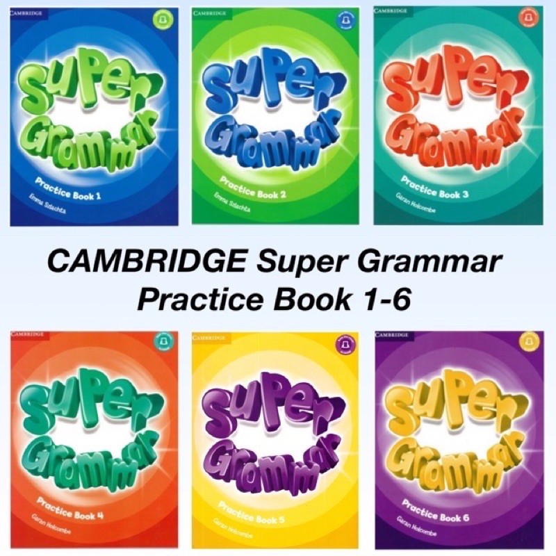 Cambridge Super Grammar - หนังสือฝึกหัด 1-6
