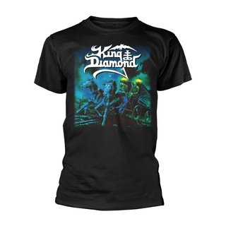 King Diamond Abigail ใหม่ เสื้อยืดคอกลม แขนสั้น ผ้าฝ้าย 100% พิมพ์ลาย ทรงหลวม สําหรับผู้ชาย คู่รัก