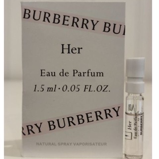 Vial 💢 Burberry ☁️ Her EDP 1.5 ml หอม ผู้ดีสุด น้ำหอมชนิดพกพา ไวออลแท้💯