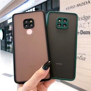 เคสป้องกันเลนส์กล้อง Huawei P40 P30 P20 Pro Plus Lite เกราะไฮบริด ใส เคลือบด้าน เคสกันกระแทก