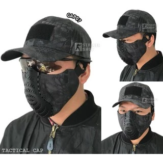 [พร้อมส่ง] หมวกแก๊ป TACTICAL CAP ลายพรางทหาร สไตล์อเมริกัน