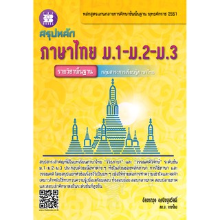 สรุปหลักภาษาไทย ม.1-ม.2-ม.3 [NE29]