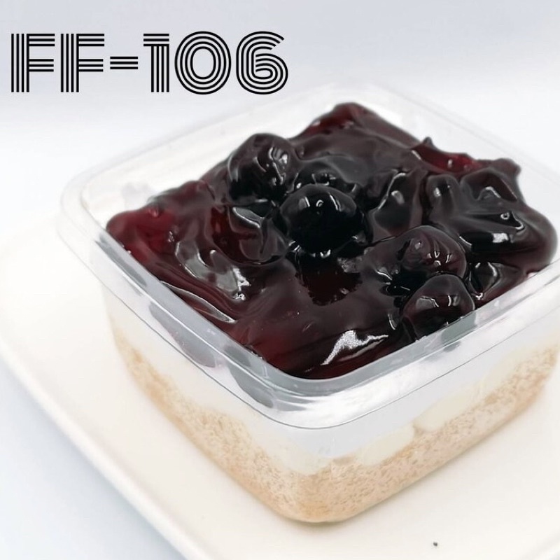 กล่องใส FF-106 กล่องใส่เบเกอรี่