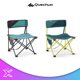 QUECHUA เก้าอี้พับทรงเตี้ยสำหรับการตั้งแคมป์รุ่น MH100