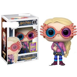 Harry Potter Wears Glasses Luna Lovegood Collects Hand-Made Ornaments Model Toys