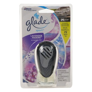 น้ำหอมปรับอากาศ น้ำหอมปรับอากาศในรถยนต์ GLADE สปอร์ต ลาเวนเดอร์ 7 มล. น้ำหอมปรับอากาศ ดูดความชื้น ของใช้ภายในบ้าน CAR AI