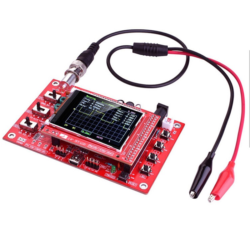Digital Oscilloscope 2.4" TFT DSO138 Acrylic Case SMD Soldered