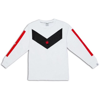 SLUM LTD - Victory L/S Tee White