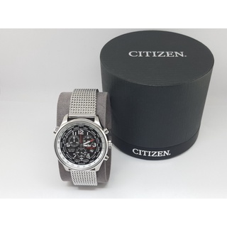 นาฬิกา CITIZEN MENS AT0361-81E ECO DRIVE CHRONOGRAPH พร้อมกล่อง (สภาพใหม่)