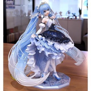 (สปอตสินค้า)┋xinhao magic snow Hatsune Miku ตกแต่งด้วยมือสาวสวยอะนิเมะญี่ปุ่นสองมิติ miku รุ่น gift